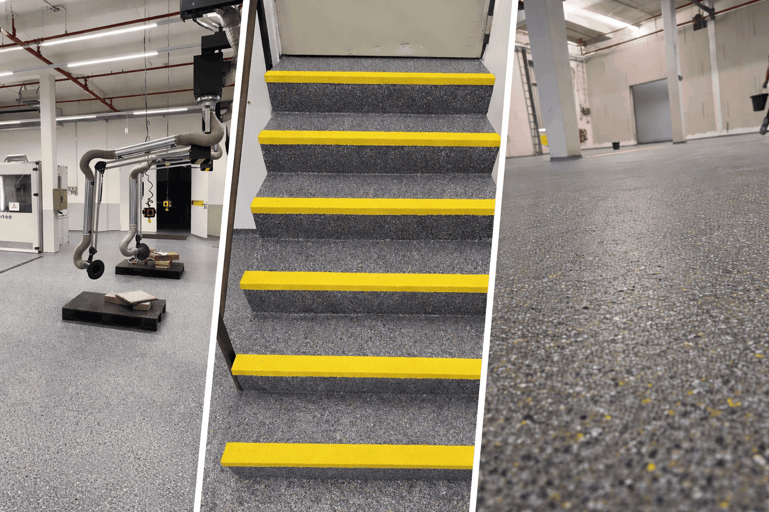 AcryliCon Flake System in einem Showroom